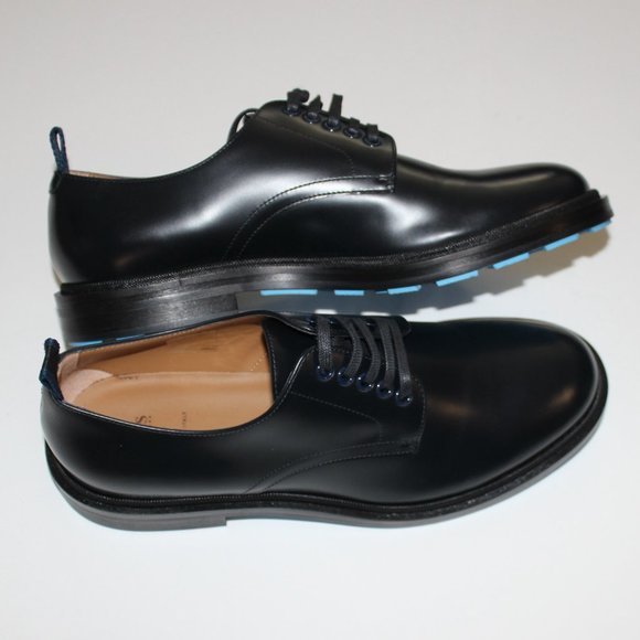 HUGO BOSS ROYAL BLACK LACE UP DERBY SHOES US 7.5/ UK 6.5 main image 4